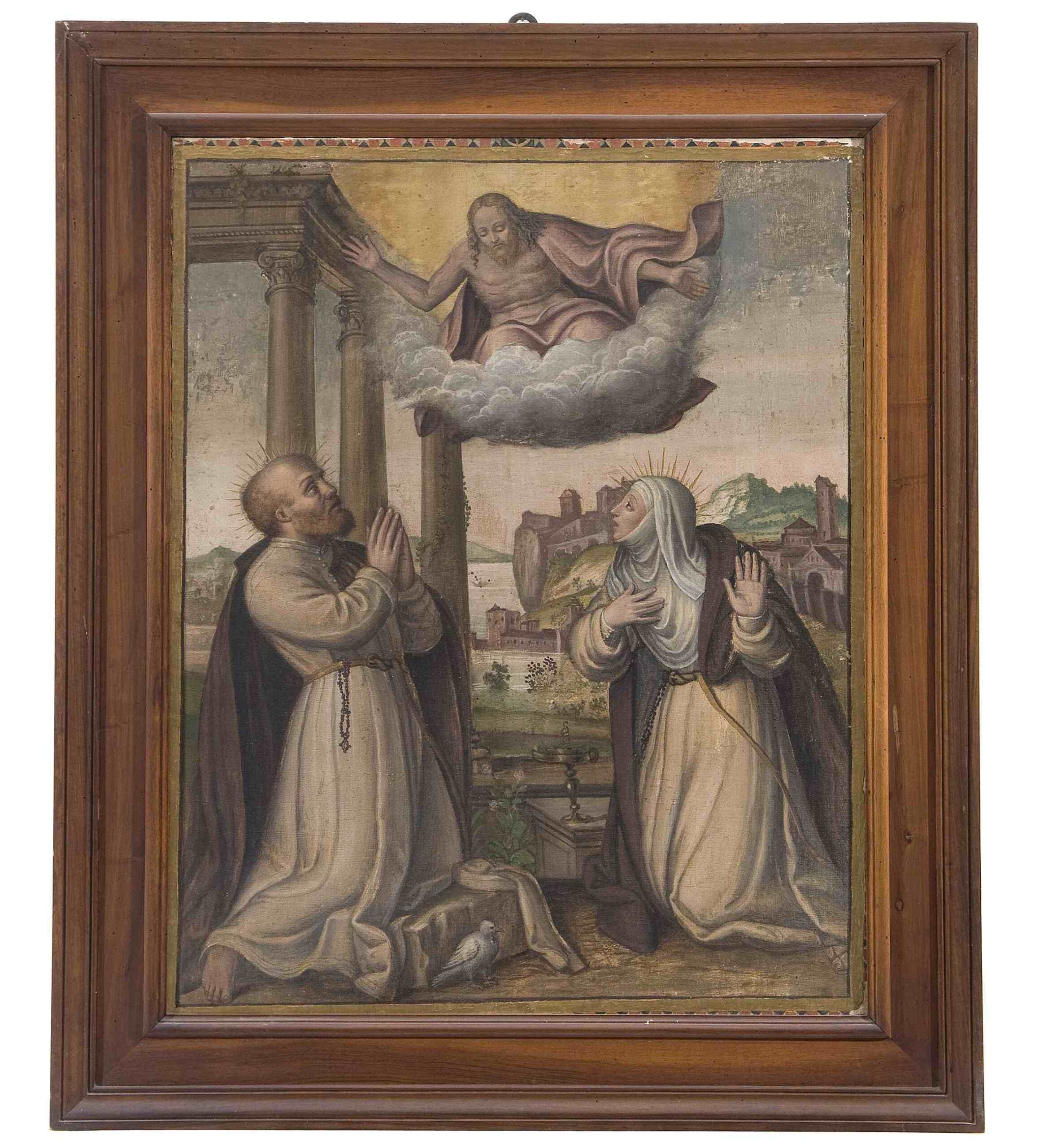 Apparizione di Cristo ai beati Giovanni e Caterina Colombini