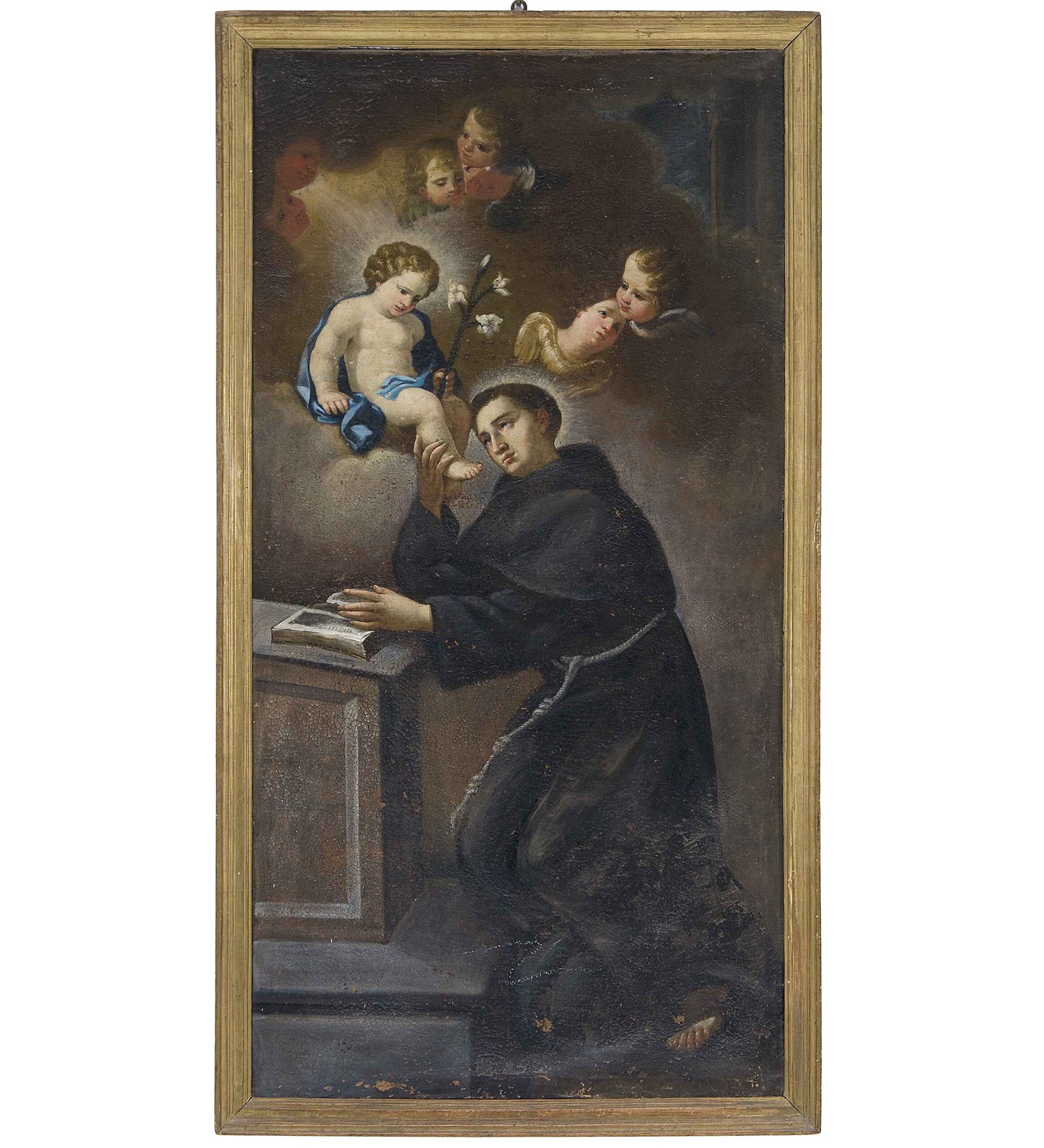 Gesù Bambino appare a Sant’Antonio da Padova