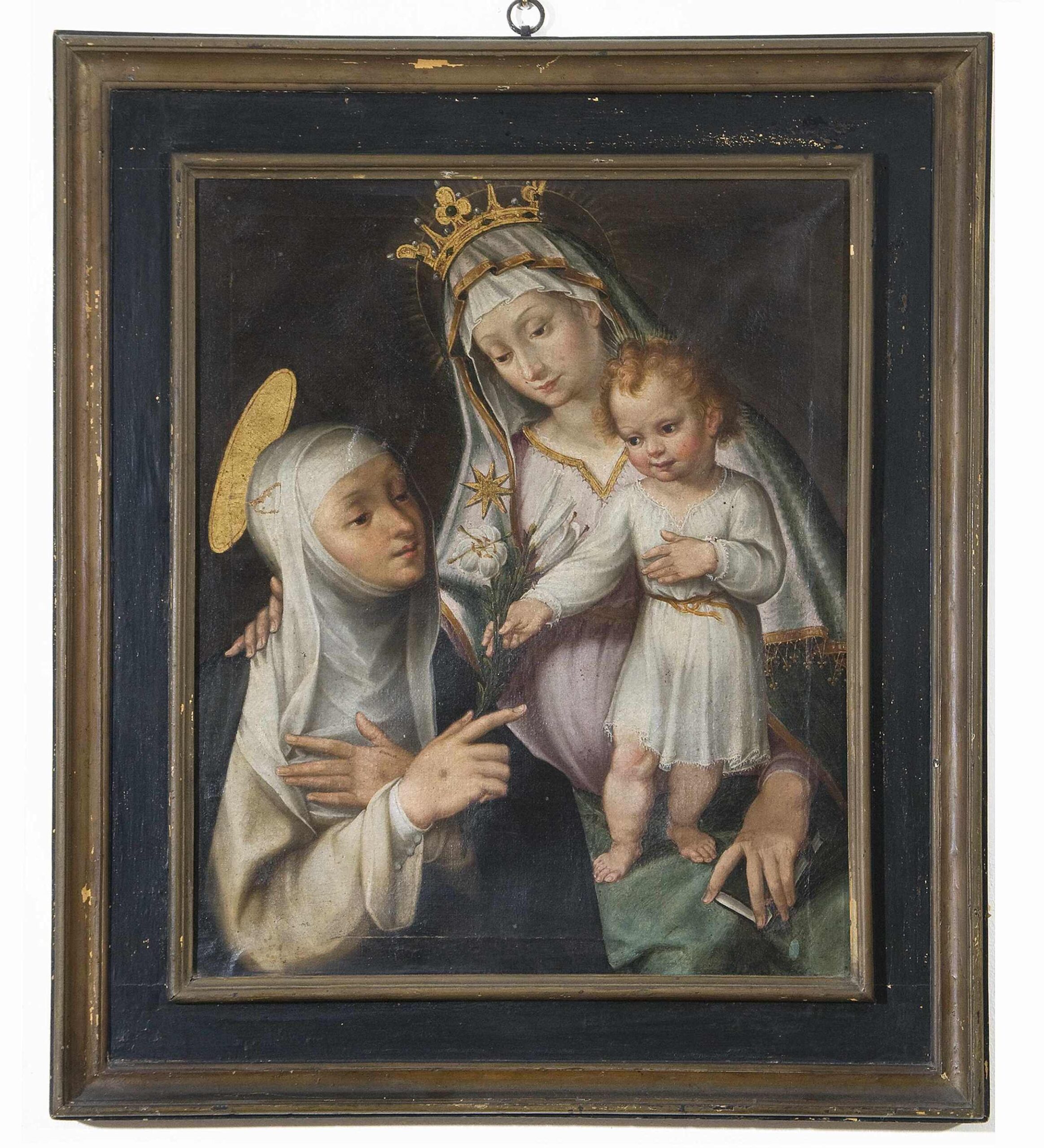 Madonna con Bambino e Santa Caterina da Siena