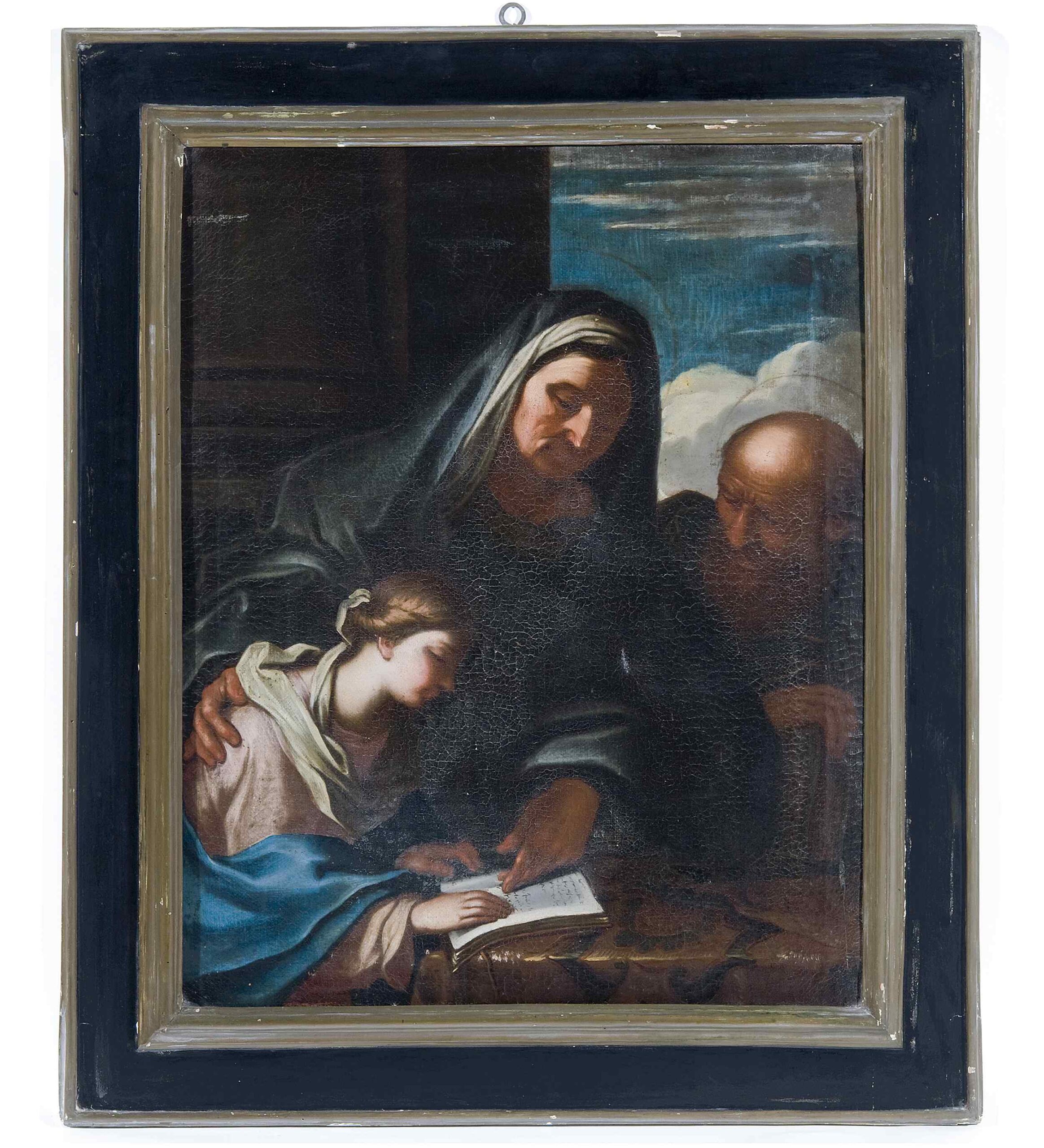 Sant’Anna insegna a leggere a Maria Vergine