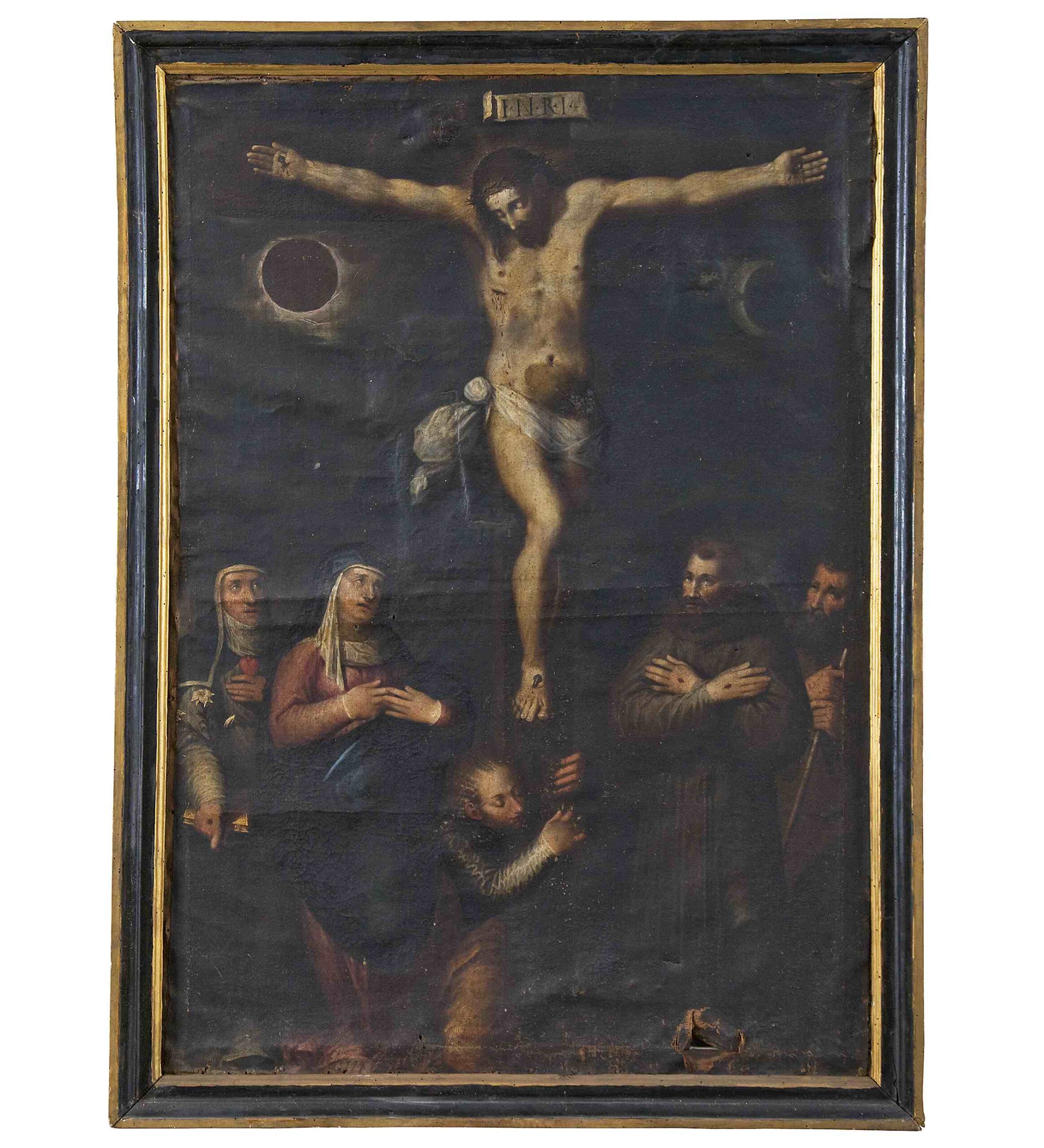 Crocifissione con la Madonna e Santi