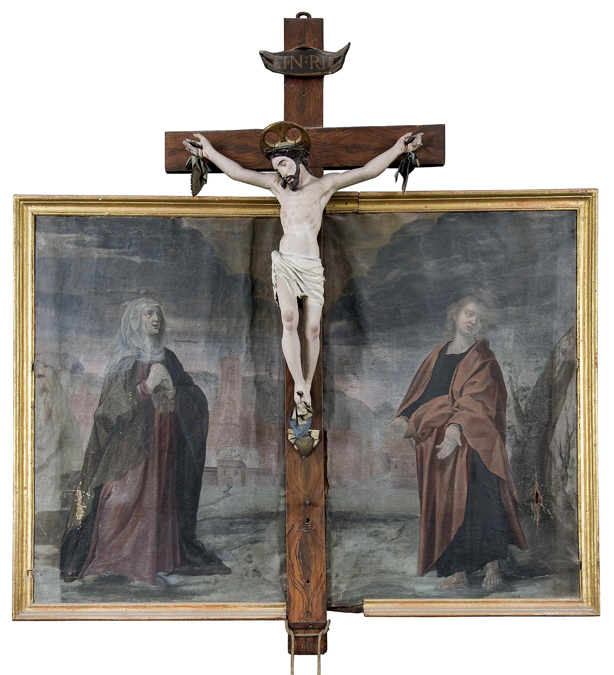 Cristo crocifisso con i Dolenti