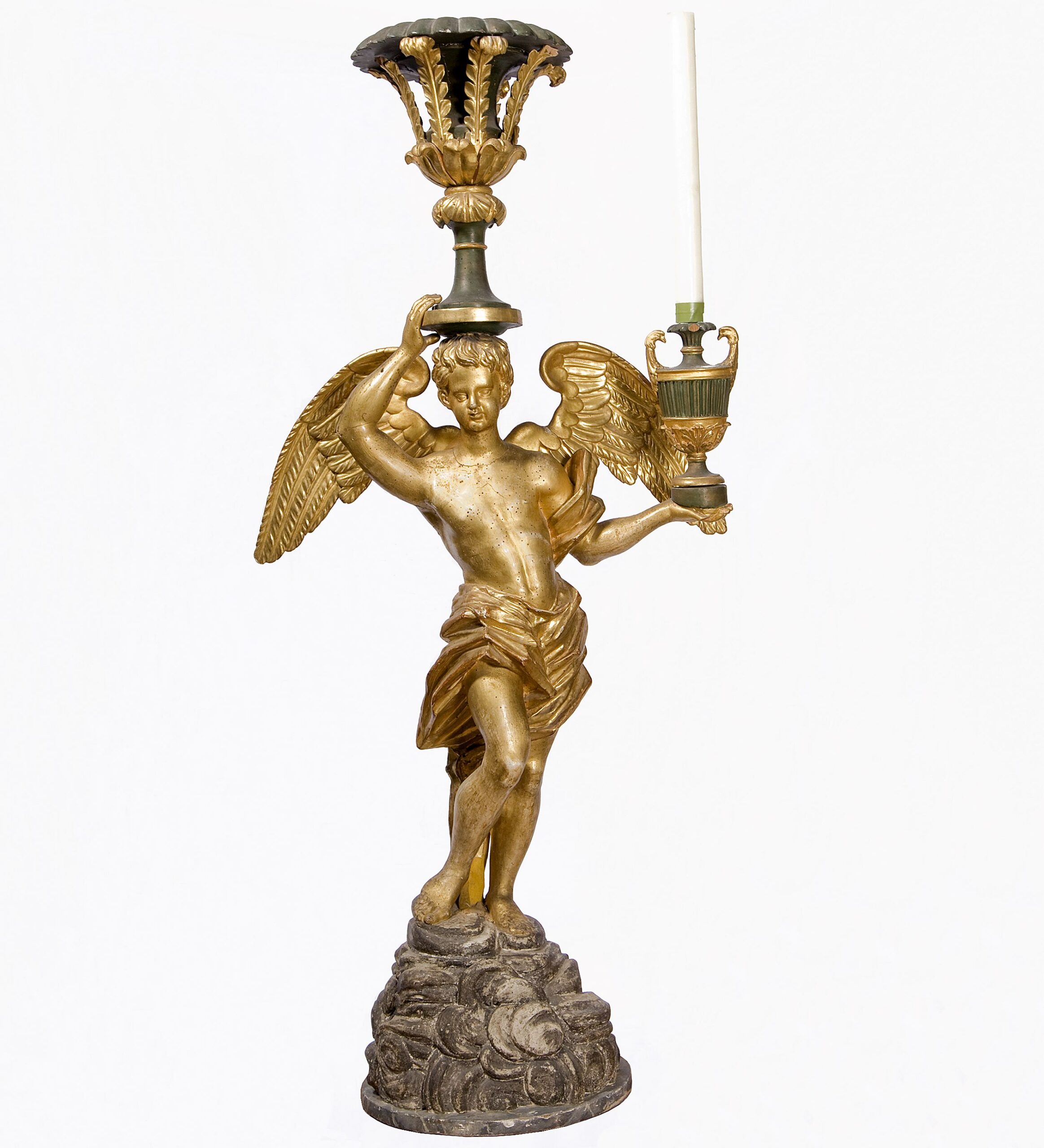 Candelabro a statua