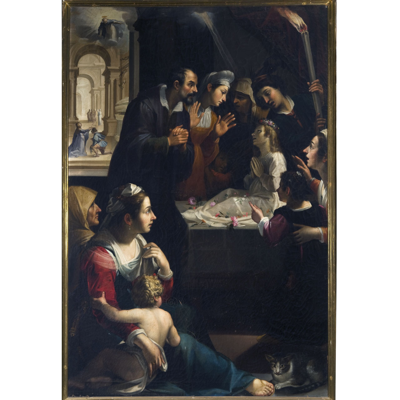 San Raimondo di Peñafort resuscita una fanciulla