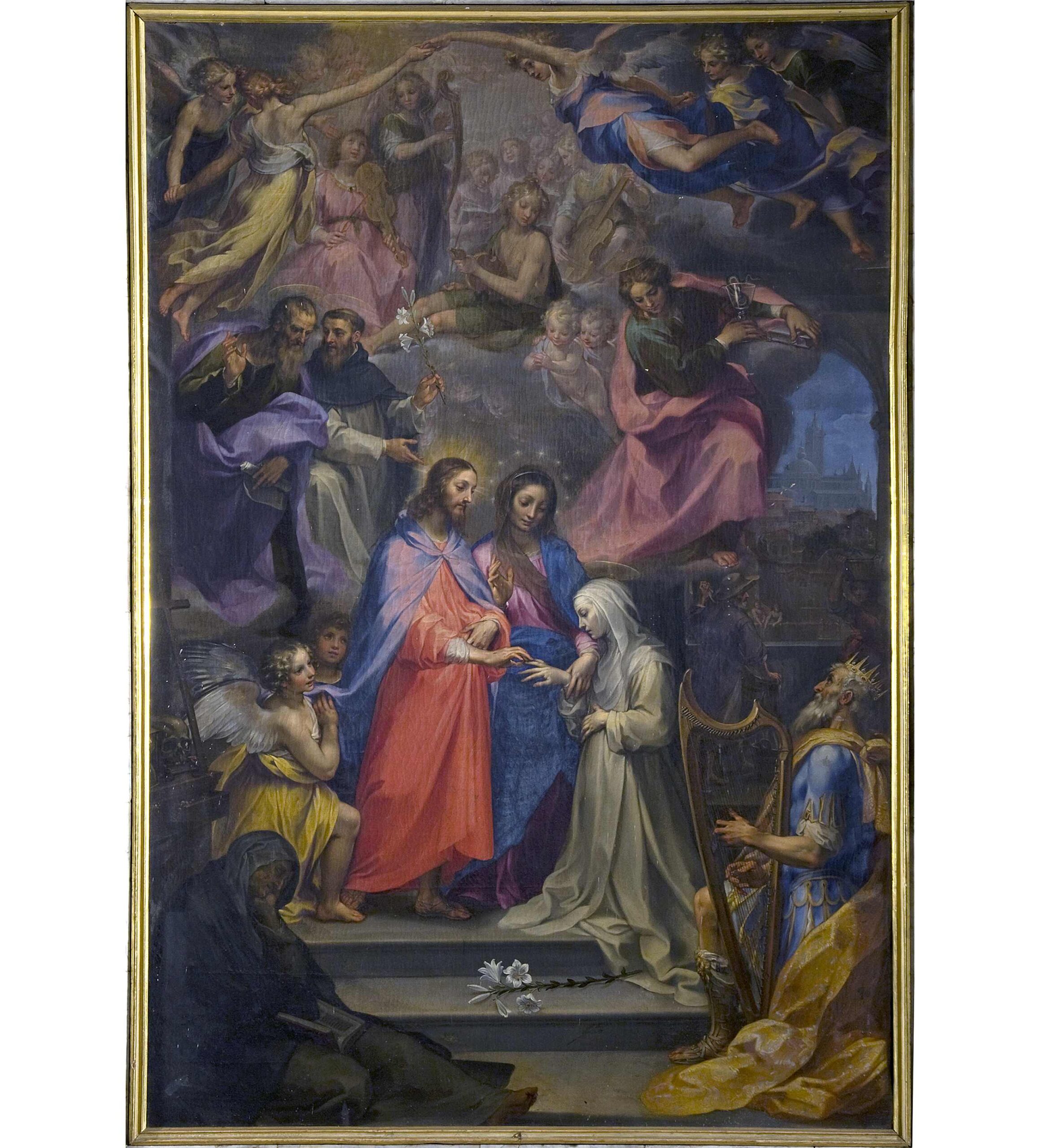Matrimonio mistico di Santa Caterina da Siena
