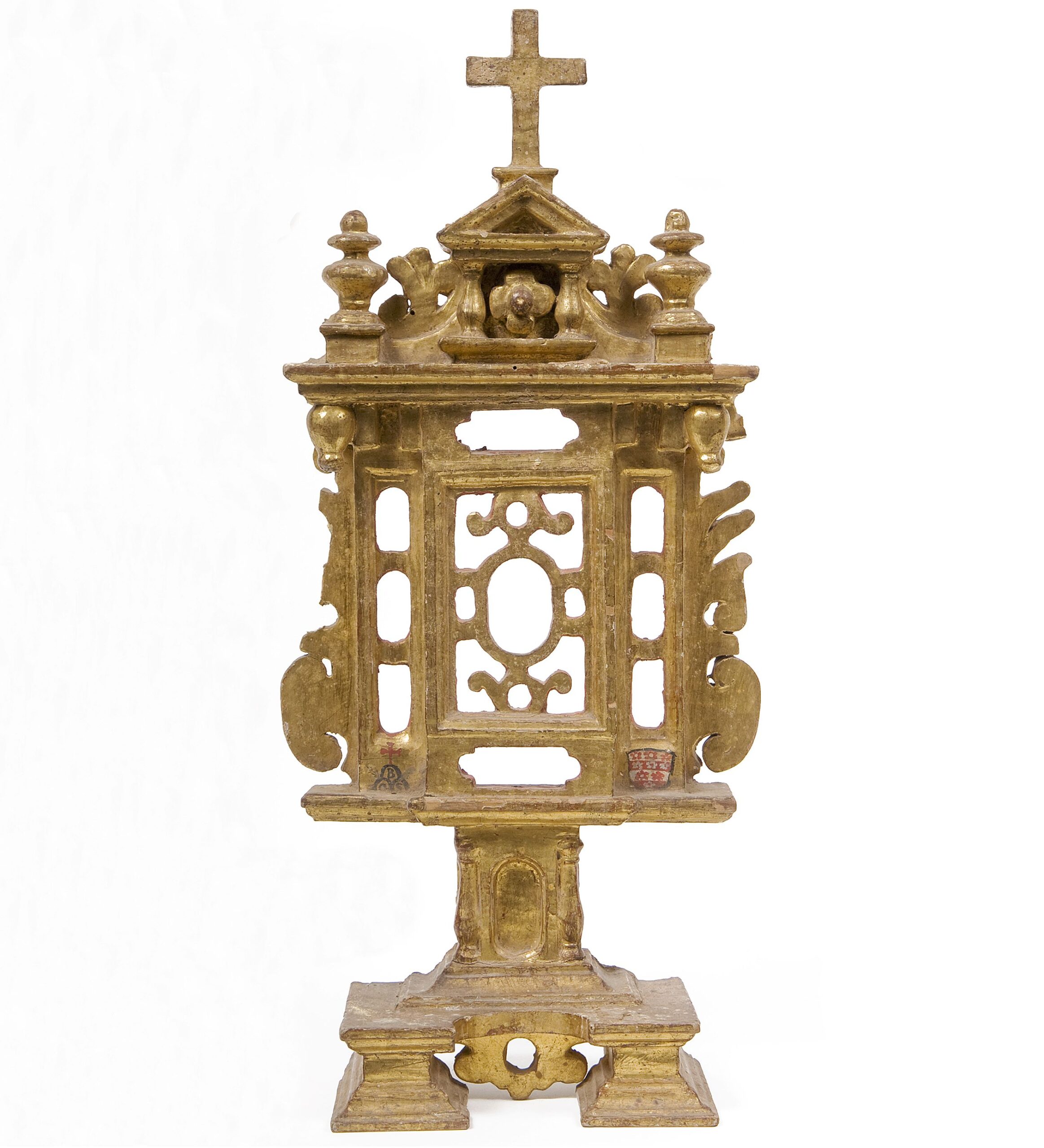 Reliquiario architettonico a tempietto
