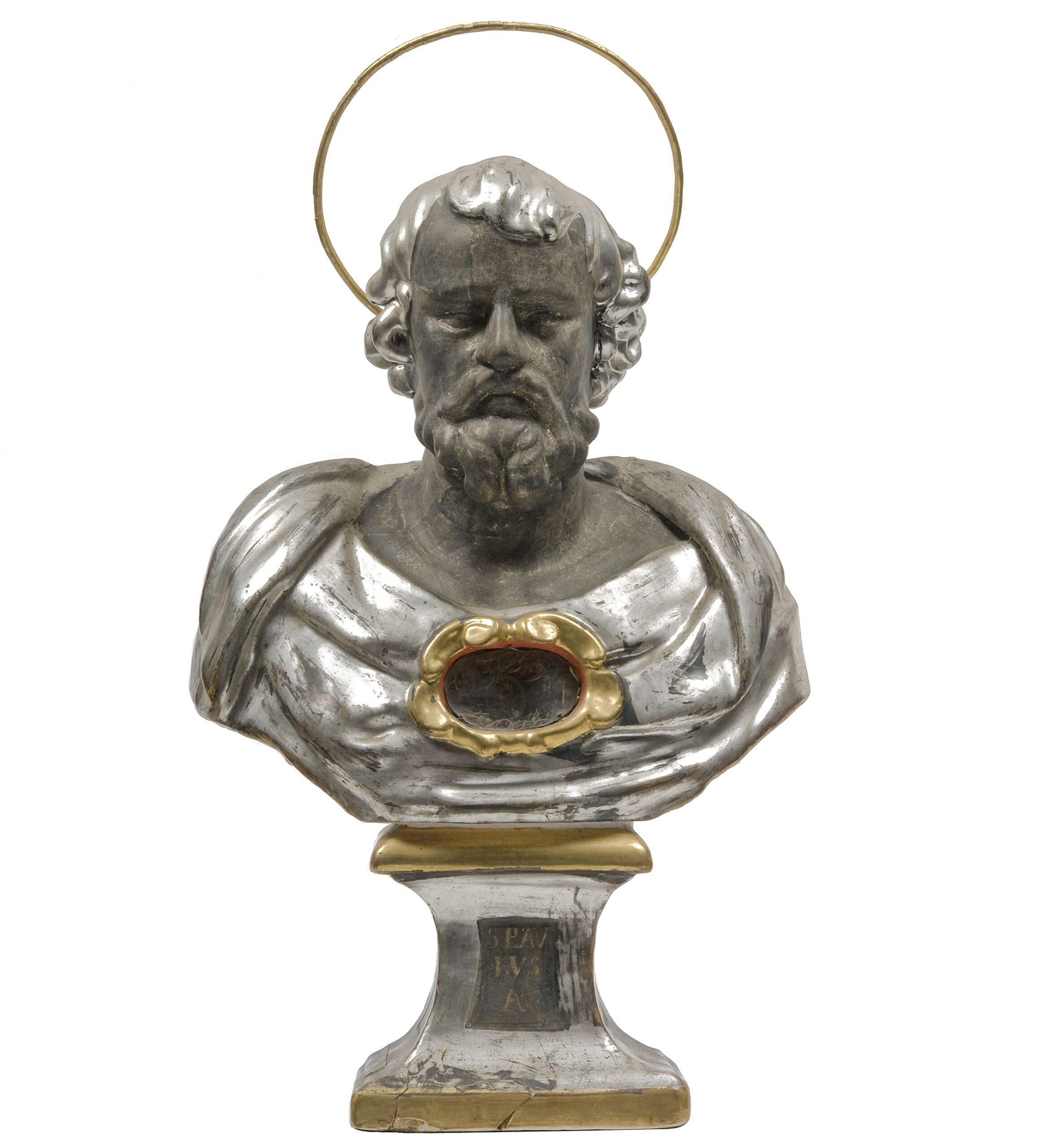 Reliquiario a busto raffigurante san Paolo