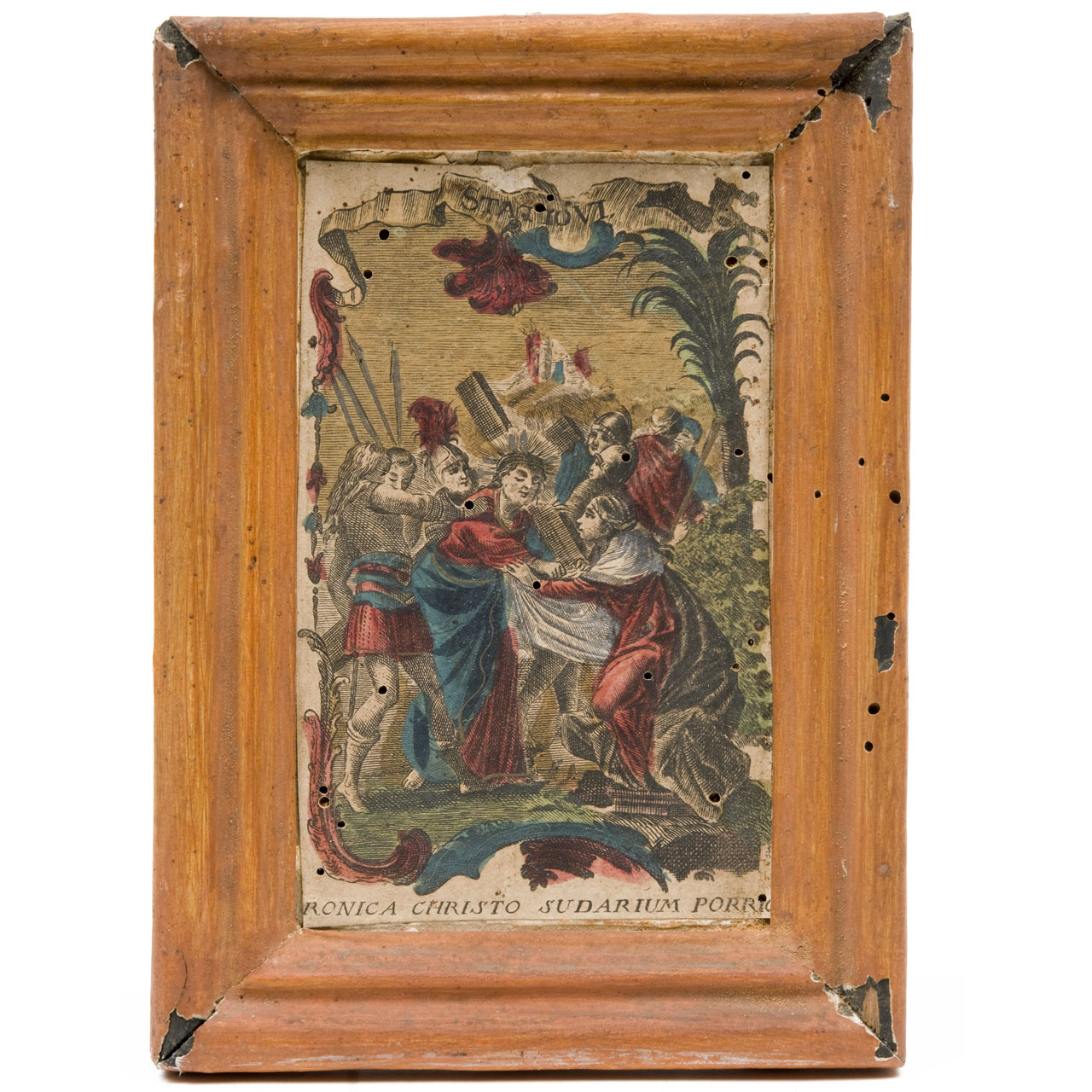 Veronica asciuga il volto di  Gesù