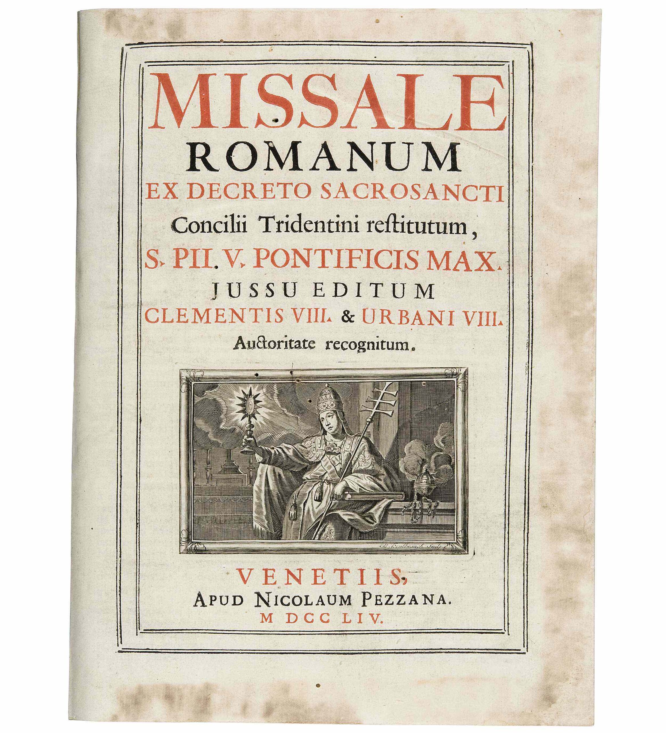 Frontespizio di messale