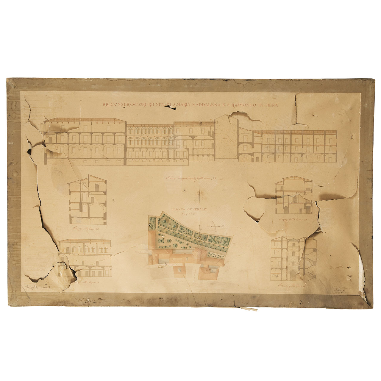 Progetto di restauro dei Conservatori Femminili Riuniti