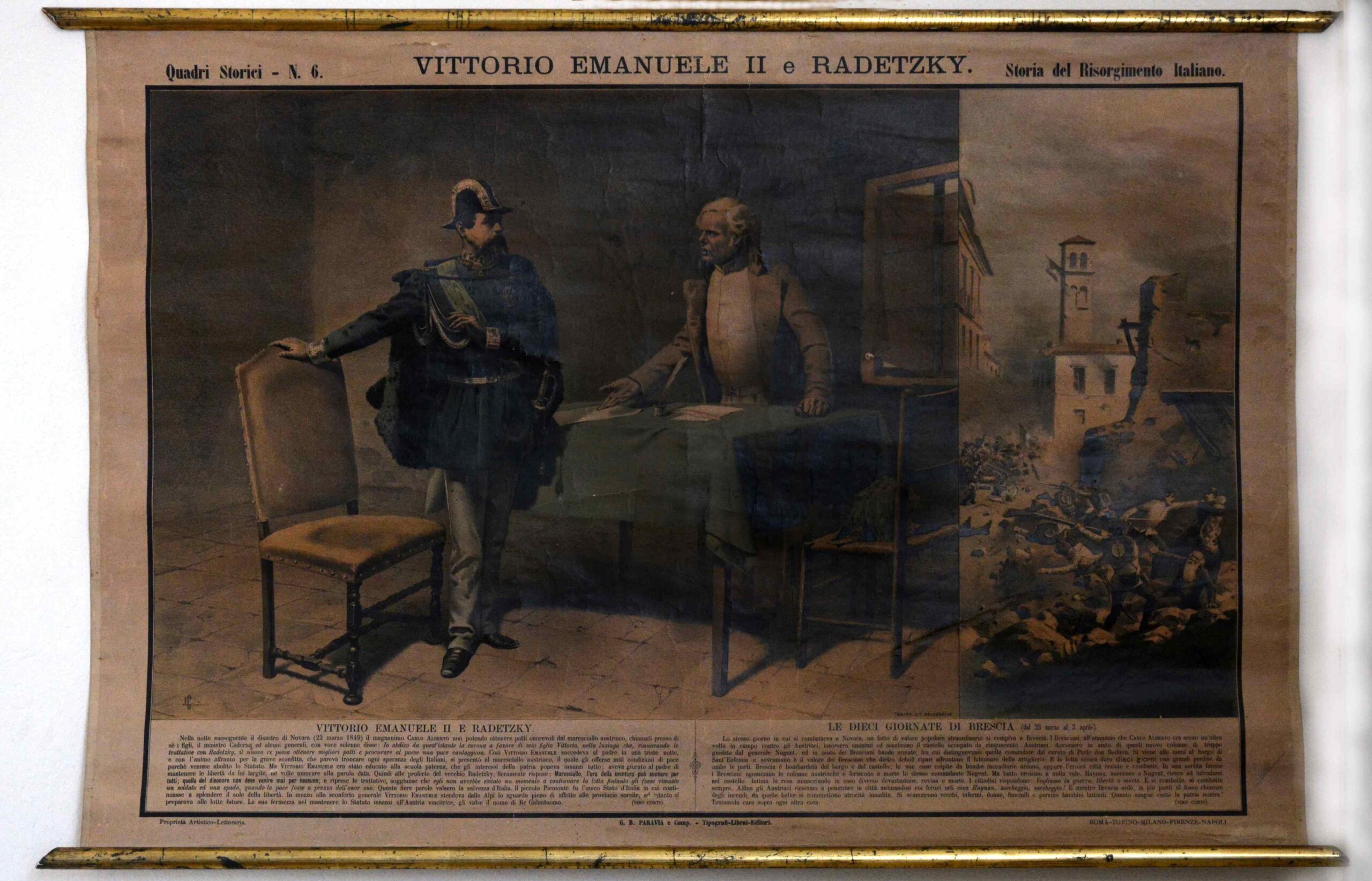 Vittorio Emanuele II e Radetzky