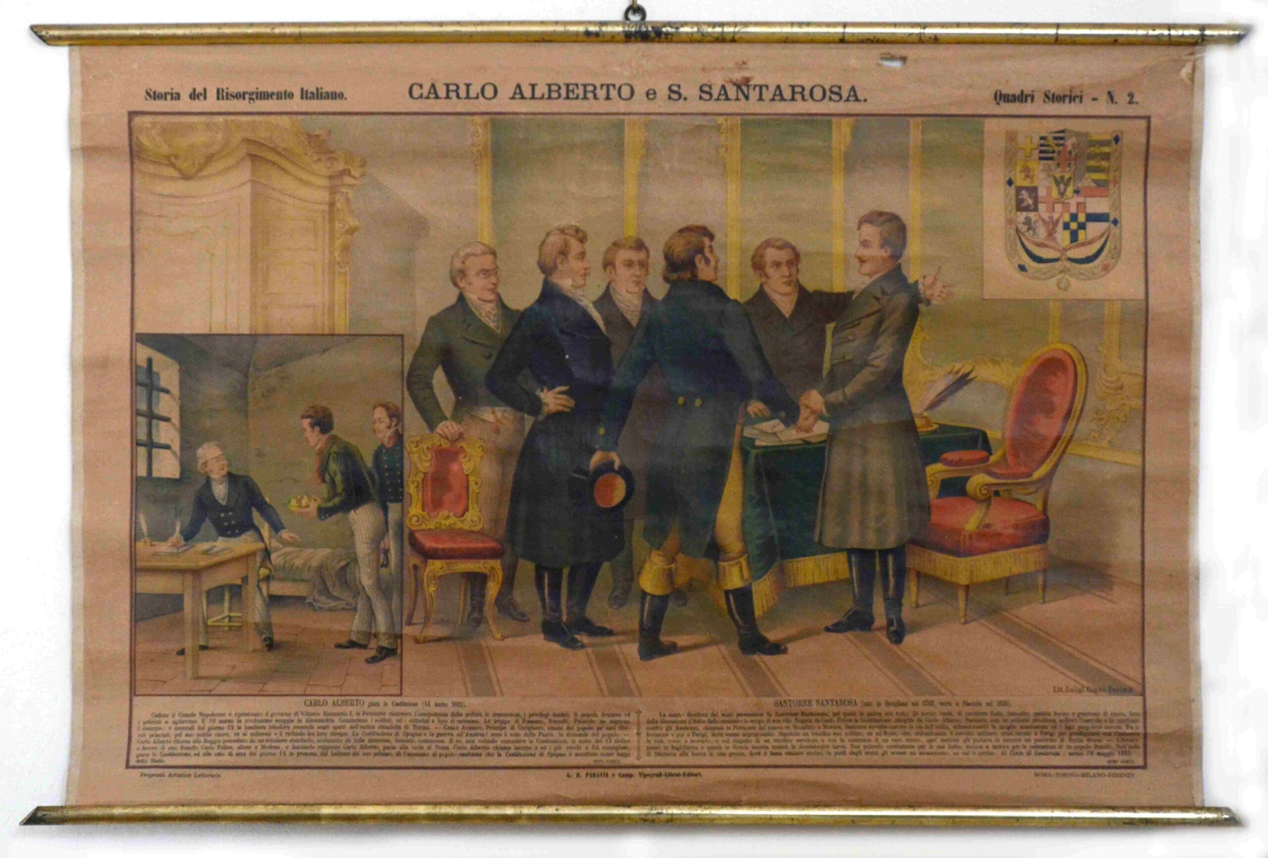 Carlo Alberto e S. Santarosa