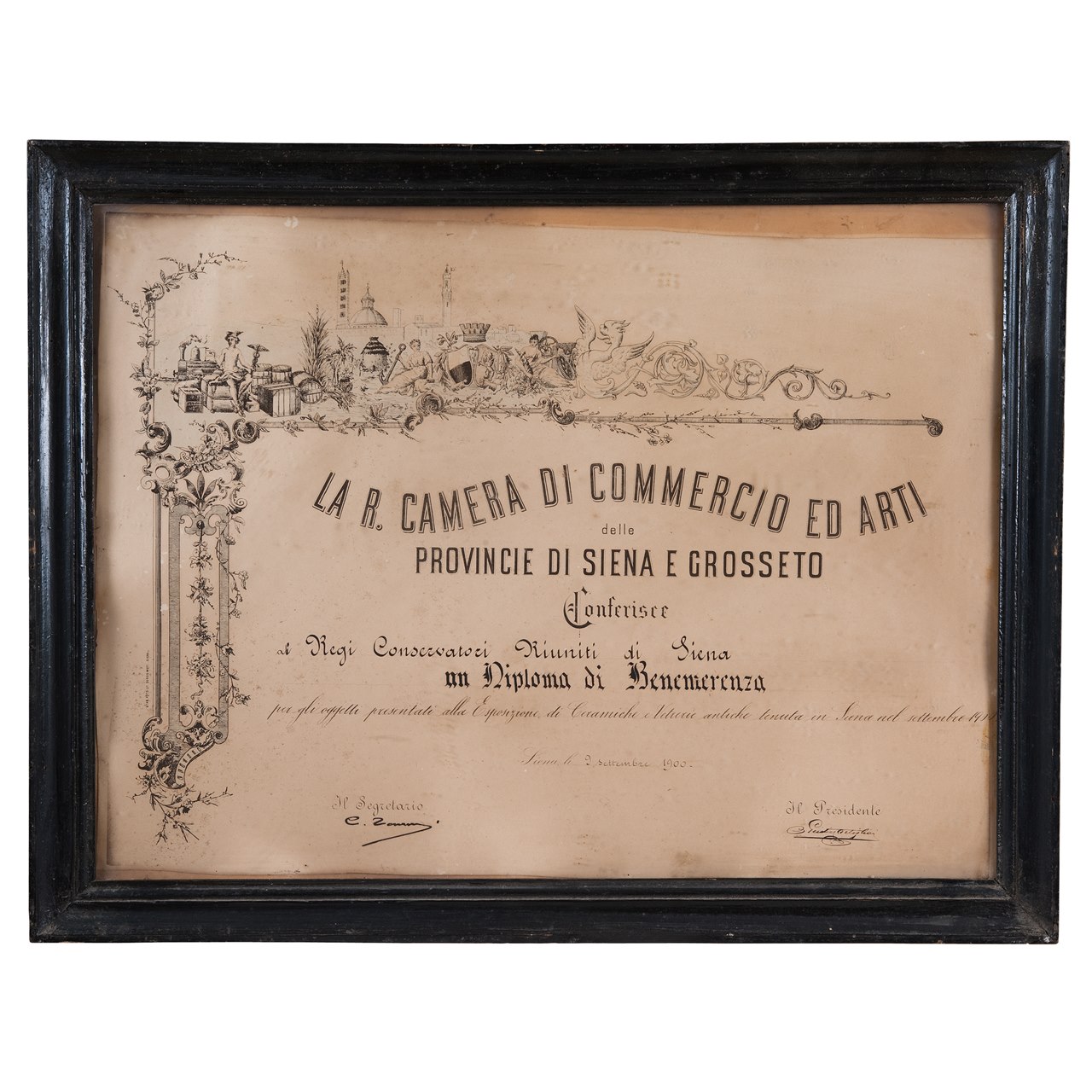 Diploma di Benemerenza