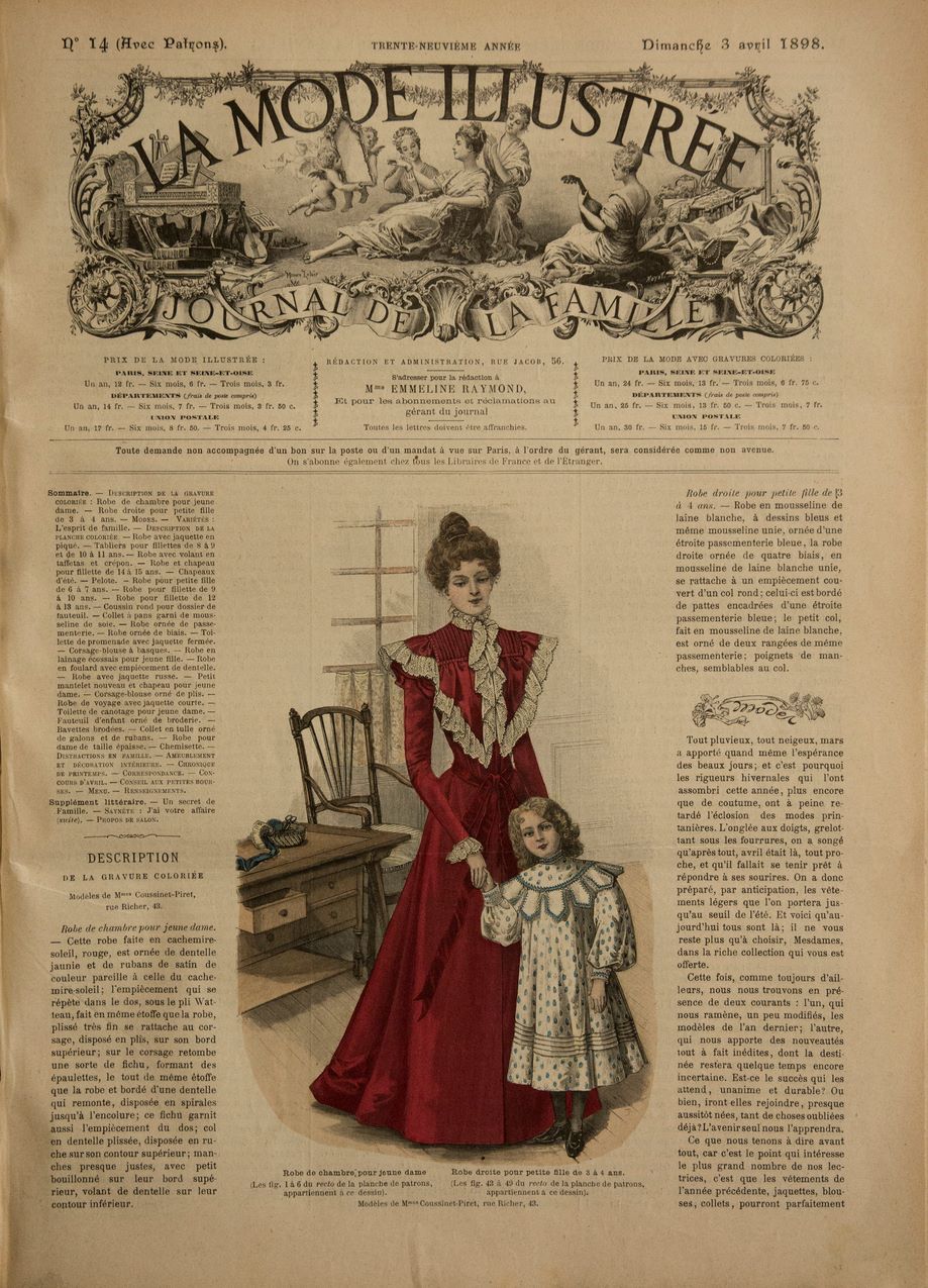 La Mode Illustrée Journal de la Famille