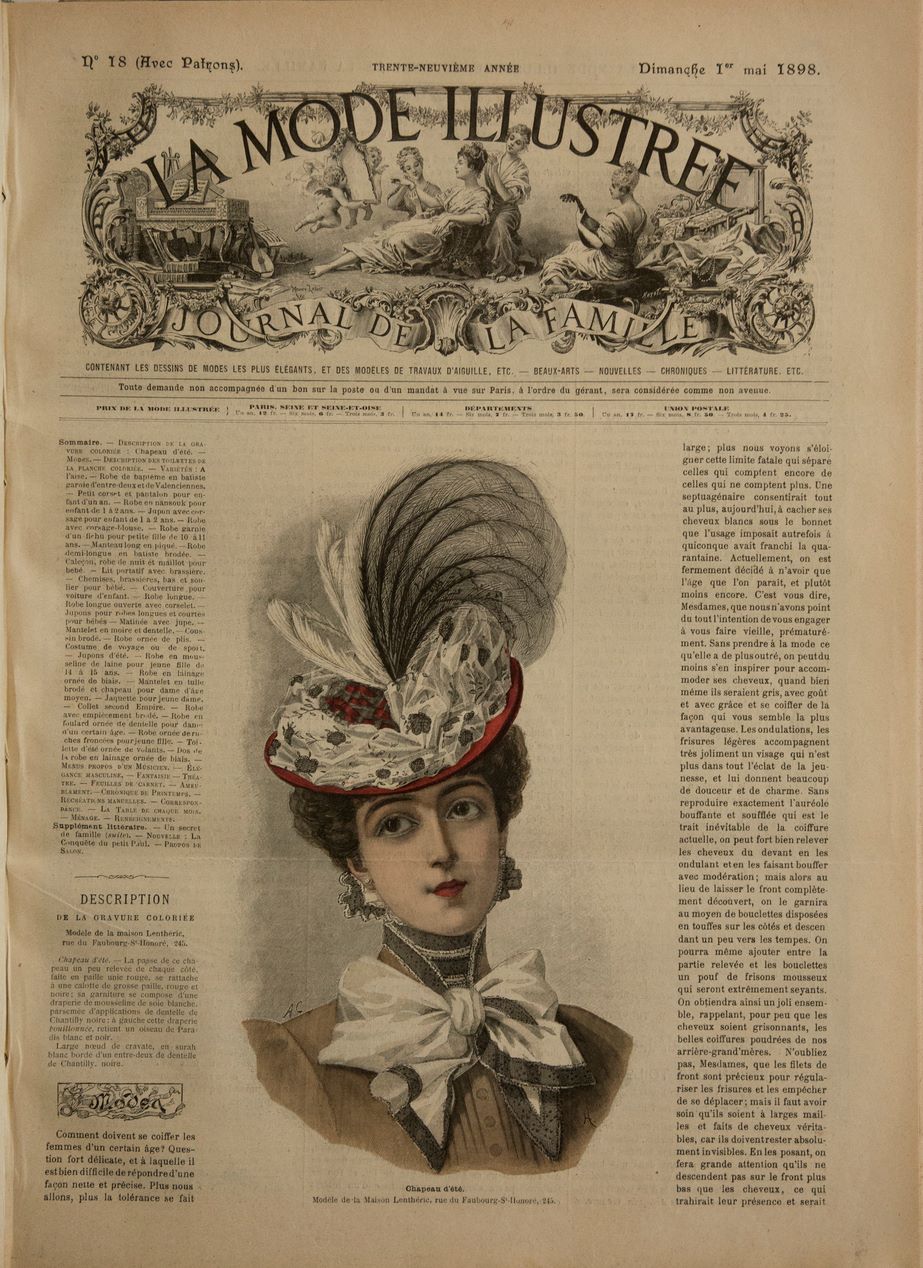 La Mode Illustrée Journal de la Famille