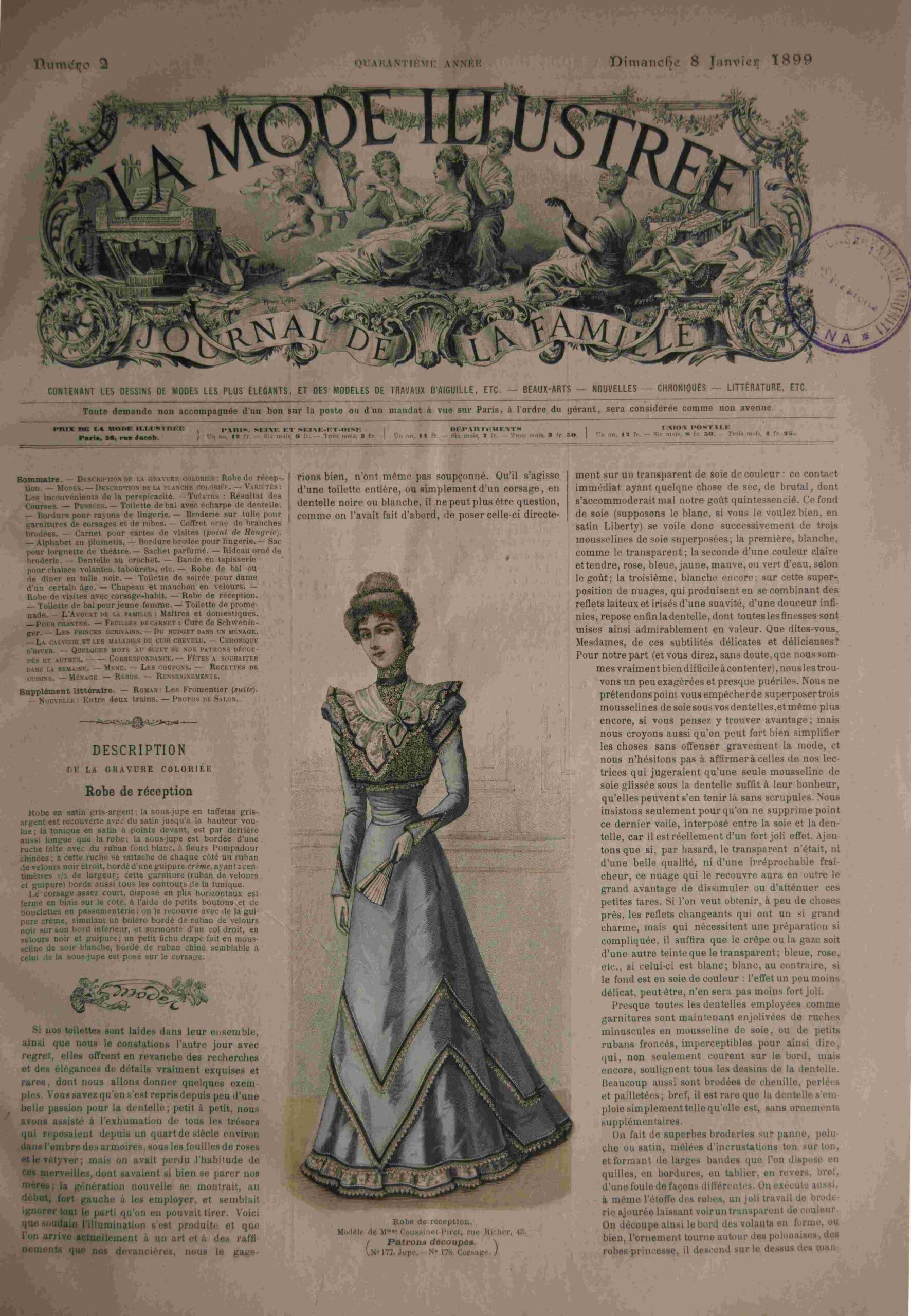 La Mode Illustrée Journal de la Famille