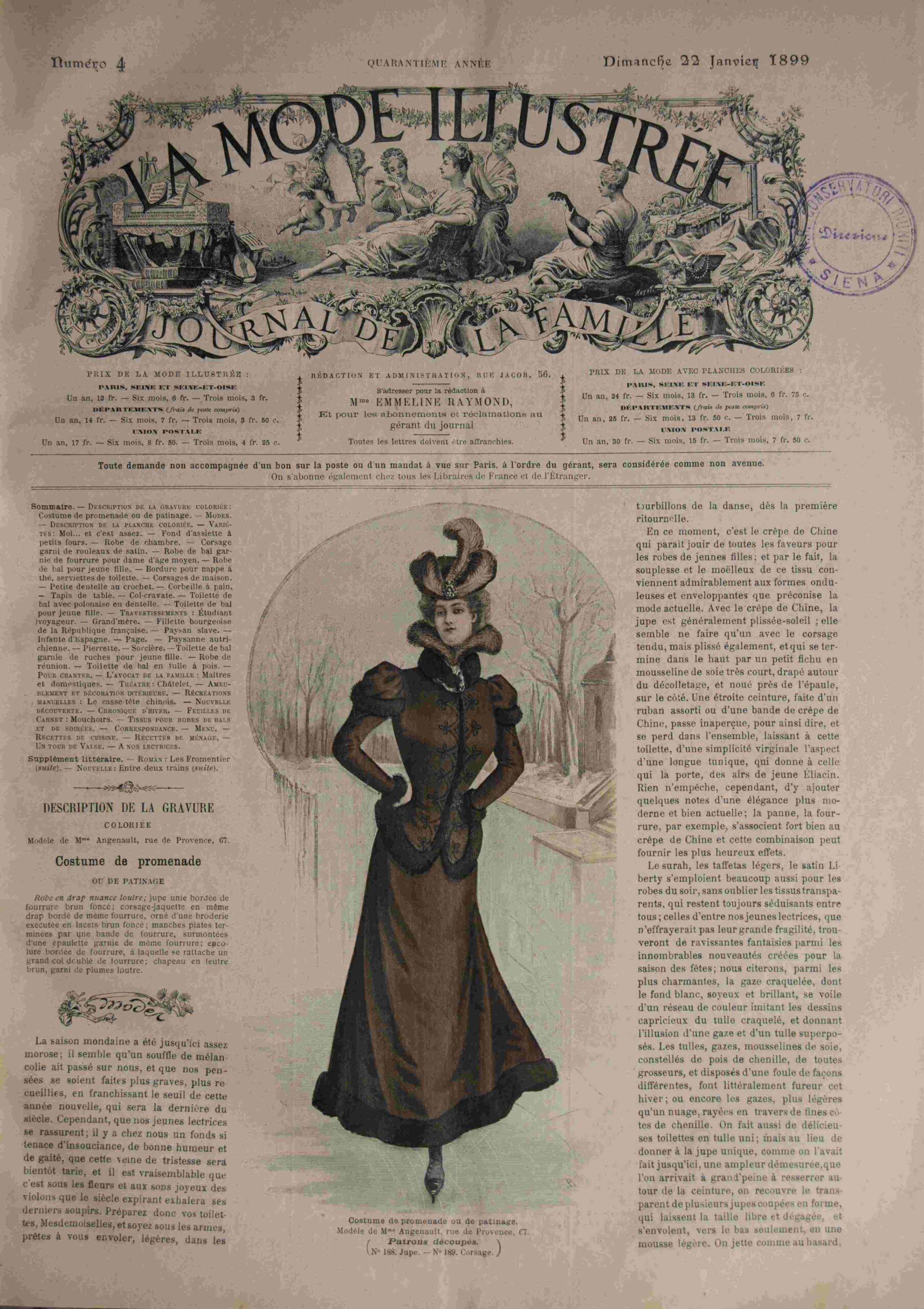 La Mode Illustrée Journal de la Famille
