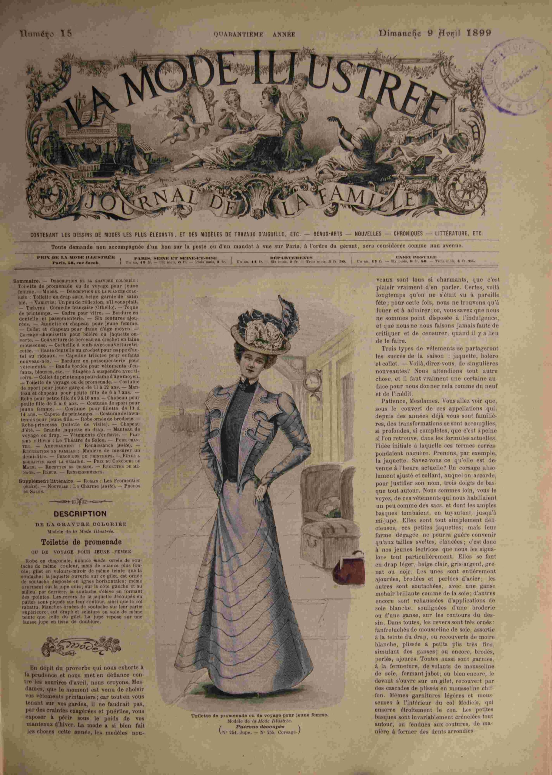 La Mode Illustrée Journal de la Famille
