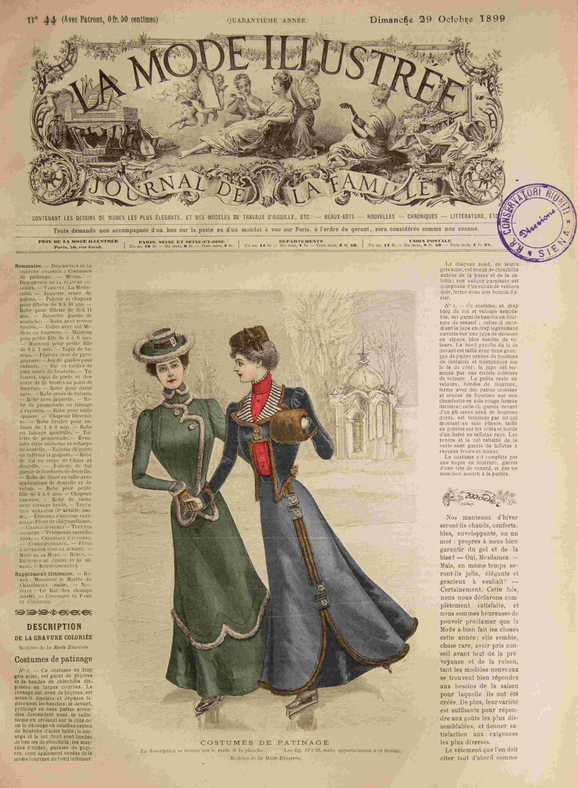 La Mode Illustrée Journal de la Famille