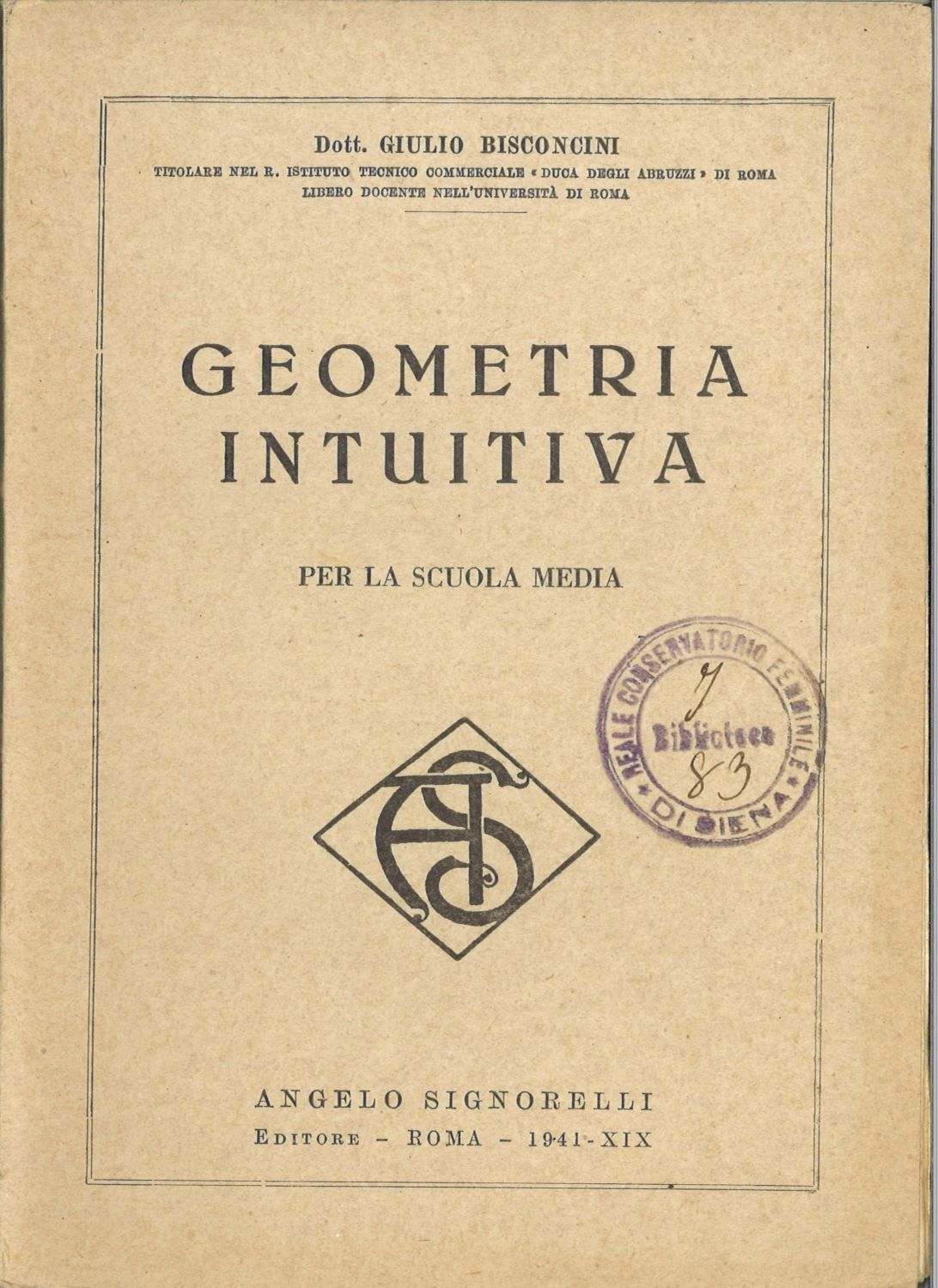 Geometria intuitiva per la scuola media